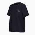 Arcteryx női Kragg Sl Cotton Emblem Crew női póló fekete 3