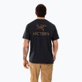 Férfi póló Arc'teryx Kragg Sl Cotton Bird Word 24k black 2