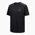 Férfi póló Arcteryx Kragg Sl Cotton Bird Word 24k black 5