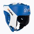 Boksz fejvédő Rival Amateur Competition Headgear blue/white