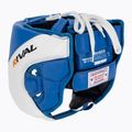 Boksz fejvédő Rival Amateur Competition Headgear blue/white 3