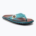 Gumbies Islander barna és kék flip flopok