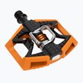 Crankbrothers Double Shot 2 orange/black/orange kerékpár pedál 5