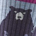 Női zokni Darn Tough Bear Town Micro Crew Cushion lila 2