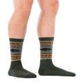 Férfi zokni Darn Tough VanGrizzle Boot Sock Cushion trout river 2