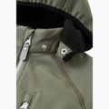 Reima Vantti szürkészöld gyermek softshell kabát 4