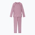 Gyermek termoaktív fehérnemű szett Reima Taival grey pink