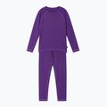 Gyermek termoaktív fehérnemű szett Reima Lampo plum purple