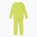 Gyermek termoaktív fehérnemű szett Reima Lani bright lime