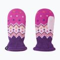 Gyerek téli kesztyűk Reima Lapanen plum purple