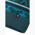 Gyerek téli sapka Reima Kirjoen dark teal 3
