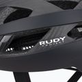 Kerékpáros sisak Rudy Project Rebel carbon black matte 7
