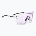Napszemüveg Rudy Project Kelion white glossy/impactx photochromic 2 laser purple