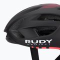 Rudy Project Egos fekete/rózsaszín fluo matt kerékpáros sisak 7
