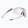 Napszemüveg Rudy Project Turbolence white matte/impactx photochromic 2 laser purple 2