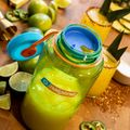 Nalgene Wide Mouth Sustain utazópalack 1000 ml körte 6