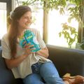 Nalgene Wide Mouth Sustain 1L kék utazópalack 2020-0432 8