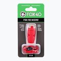 Fox 40 Micro Safety red síp zsinórral 2