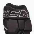 Gyerek jégkorong kesztyűk CCM Next YT Gloves black/white 5