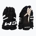 Gyerek jégkorong kesztyűk CCM Tacks XR80 JR Gloves black/white