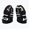 Gyerek jégkorong kesztyűk CCM Tacks XR80 JR Gloves black/white 4