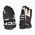 Gyerek jégkorong kesztyűk CCM Tacks XR80 JR Gloves black/white