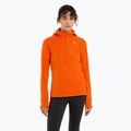 Arc'teryx női trekking pulóver Delta Half Zip Hoody narancssárga 29606