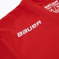 Gyerek jégkorong hosszú ujjú Bauer Flex Practice Jersey Jr red 4