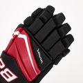 Jégkorongkesztyű Bauer Vapor Fly40 Sr black/red 5