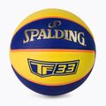 Spalding TF-33 Hivatalos kosárlabda sárga 84352Z