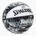 Kosárlabda Spalding Graffiti fehér Méret: 7 2