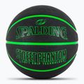 Spalding Phantom kosárlabda fekete/zöld 6-os méret
