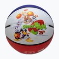 Kosárlabda Spalding Space Jam Tune white/red/blue méret 7 2