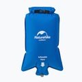 Zsákt pumpafunkcióval Naturehike Inflatable blue