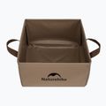 Túra mosogató Naturehike Składany Square Bucket 13 light brown 2