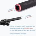 Kormány markolatok Rockbros BT1001 Handlebar Grips black/red 4