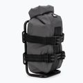 Táska és kerékpár táska villához Rockbros Front Fork Rack+Fork Bag grey/black 2