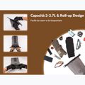 Táska és kerékpár táska villához Rockbros Front Fork Rack+Fork Bag grey/black 2