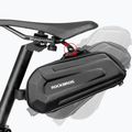 Nyereg alatti kerékpáros táska Rockbros B69 Bike Saddle Bag black 4