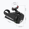 Nyereg alatti kerékpáros táska Rockbros C28BK Bike Saddle Bag black 4