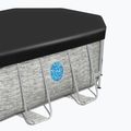 Fémvázas medence Bestway Power Steel Swim Vista Series Oval Pool Set 427 x 250 cm szürke 3