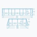 Fémvázas medence Bestway Power Steel Swim Vista Series Oval Pool Set 427x250 cm szürke 6