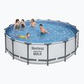Fémvázas medence Bestway Steel Pro Max Pool Set 5612Z 488 x 122 cm szürke 2