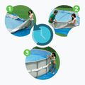 Fémvázas medence Bestway Steel Pro Max Pool Set 5612Z 488 x 122 cm szürke 8