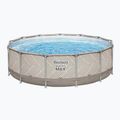 Fémvázas medence Bestway Steel Pro Max Pool Set 396 x 107 cm bézs 3