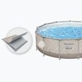 Fémvázas medence Bestway Steel Pro Max Pool Set 396 x 107 cm bézs 6