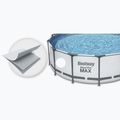 Fémvázas medence Bestway Steel Pro Max Pool Set 366 x 100 cm szürke 3