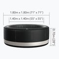 Jacuzzi 4 személyes MSpa Premium Camaro fekete 14