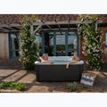 Medence hidromasszázsal 6 személyes MSpa Frame Oslo hűvös szürke 21