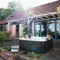 Jacuzzi 6 személyes MSpa Frame Oslo hűvös szürke 22